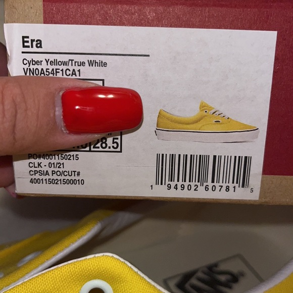 Era vans men yellow - Picture 4 of 4